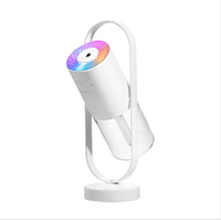 360 degrés rotatif reconstitution de l'eau atomisation humidificateur usb charge lampe de projection voiture mini portable h2o humidificateur