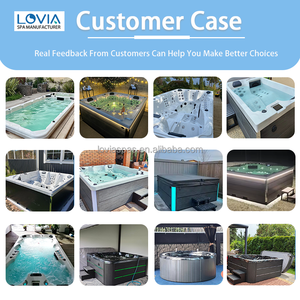 Jacuzzi de Hidromasaje para 6 Personas, <span class=keywords><strong>Precio</strong></span> de Fábrica, Spa Exterior con Sistema Balboa, Bañera de Hidromasaje - Product Image 5
