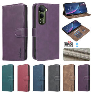 Étui portefeuille magnétique anti-FID pour OPPO Reno 15 15F 14F 13F 5G <span class=keywords><strong>A6</strong></span> A6X Pro F31 4G Realme 15 Pro C71 C75 A60, <span class=keywords><strong>coque</strong></span> à rabat - Product Image 1