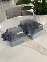 Boîtier de prise électrique étanche IP66 1 gang / 2 gang pour extérieur, résistant aux intempéries