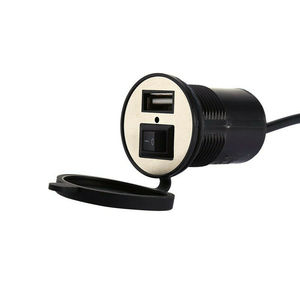 Adaptador de cargador USB para motocicleta, interruptor de alimentación a prueba de agua - Product Image 4