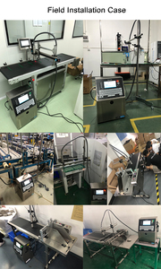 Yüksek fonksiyonlu kalite CIJ mürekkep püskürtmeli yazıcı, üretim hattı için adanmış QR kod parti numarası işleme kablosu plastik torba Flex - Product Image 6