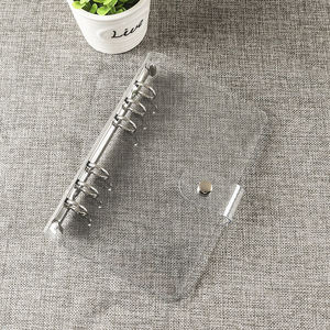 ए 5/ए 6/ए 7/ए 4 स्पष्ट pvc बिंदर के साथ पारदर्शी पुस्तक कवर - Product Image 3