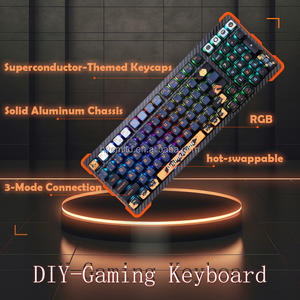 Teclado Mecánico para Juegos con 3 Modos: Cableado, Inalámbrico y Bluetooth, Interruptores Kailh, USB Tipo-C, Batería Recargable, Retroiluminación RGB, Intercambiable en Caliente, Nuevo - Product Image 2