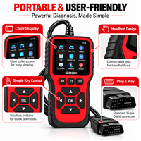 Lecteur de codes OBD2 V516 pour diagnostic automobile, lecteur de codes OBDII, effacement des DTC, données en temps réel, test de prêts I/M, test de tension de la batterie