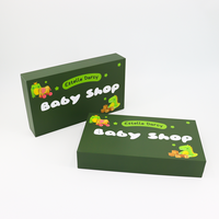 Festive Color Paper Box Foldable Scratch-Resistant Custom Pattern for Holiday Party & Wedding Favor Packaging