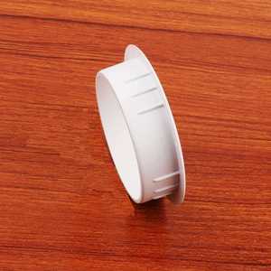 White Plastic Drain Ring 60mm Thickened Ventilation Hole Drop In <b>Kitchen</b> <b>Sink</b> Accessory Easy To Clean Matte Surface - Product Image 3