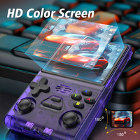 Console de Jeu Portable Open Source F 2026 M18 Pro Compatible TV HD Double Manette 3500mAh Manette Rétro Arcade Lecteur de Jeux Vidéo