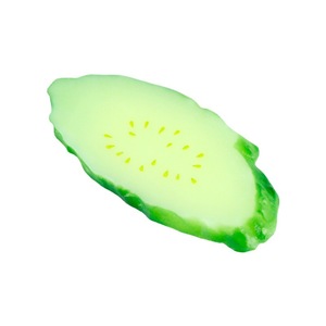Présentoir Réaliste de Tranches de Concombre Simulées, Modèle de Fruit Artificiel, Support de Présentation de Légumes - Product Image 4