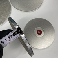 Disques diamantés pour machines à facetter, pièces de machine à facetter, 6 pouces, 8 pouces, grain 200, 320, épaisseur 10 mm, outils d'affûtage, outils abrasifs