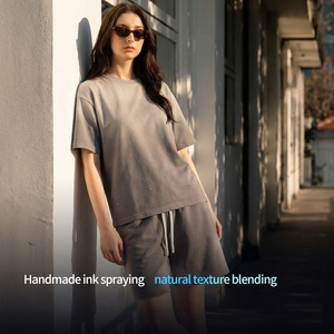 เสื้อยืดผ้าฝ้ายพิมพ์ลาย Splatter Ink Air <span class=keywords><strong>Mamba</strong></span>: แบรนด์อินเทรนด์ เนื้อนุ่ม เป็นมิตรกับผิว ระบายอากาศได้ดี และใช้งานได้หลากหลาย แขนสั้น - Product Image 2