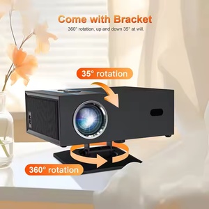 Paihao X6 1080P Native FHD chiếu, dẫn 400 ANSI Lux 2D Gimbal tự động lấy nét Keystone không dây thông minh Nhà video trên máy chiếu - Product Image 6