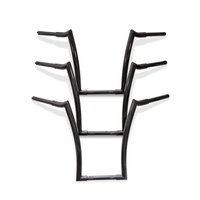 Guidon de moto de 16 pouces pour Harley Dyna Sportster XL883 XL1200 Road King Stree