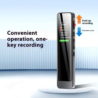 Newsmy H10 Nouveau Dictaphone Portable Professionnel Intelligent à Réduction de Bruit pour Conférences et Réunions avec Cryptage d'Empreintes Digitales WAV
