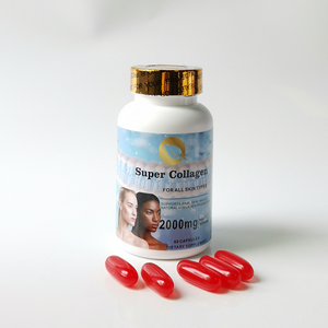 Fornitura diretta in fabbrica di ravvivare la pelle vitamina C biotina capsula di riparazione per la cura delle unghie Anti-invecchiamento sbiancante 2000Mg di collagene Capsule - Product Image 6