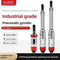Meuleuse pneumatique droite S40A 6 mm, 17000 tr/min, pour le meulage et l'ébavurage du métal