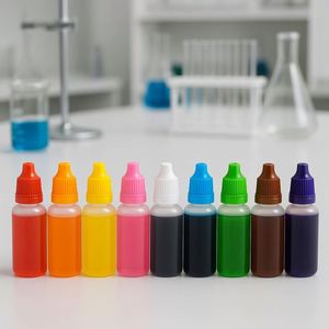 Botella de Plástico PE Translúcida de 3ml, 5ml, 10ml, con Impresión Serigrafiada, para Gotas para Ojos, con Tapón de Rosca - Product Image 3