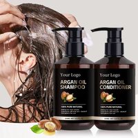 2025 nouveau Design OEM/ODM soins des cheveux bio maroc huile d'argan shampooing et après-shampooing pour adultes nourrissant le cuir chevelu