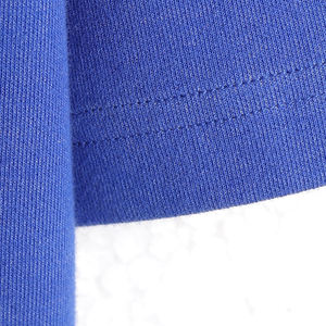 Camiseta Azul Extra Grande para Hombre, Estampada, 200 GSM, 70% Algodón, 30% Poliéster CVC, Impresión Personalizada - Product Image 3
