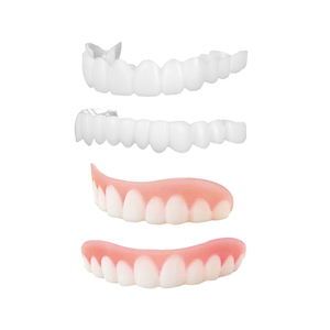 Cubierta de <span class=keywords><strong>dentadura</strong></span> con sonrisa superior e inferior, para dentaduras falsas, blanqueador Dental, gran oferta - Product Image 5