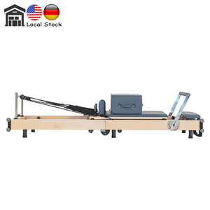Máquina de Pilates Plegable de Madera de Arce, Silenciosa y Suave, <span class=keywords><strong>para</strong></span> Ejercicios de Gimnasio y Fitness, Duradera - Product Image 1