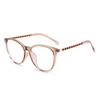 Lunettes d'ordinateur anti-lumière bleue BE WELL Vintage Fashion TR90, monture œil de chat unisexe, étui élégant, modèle 1104, pour toutes les formes de visage, usage quotidien