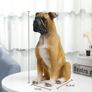Estatuas de Perros Personalizadas de Dóberman, Chihuahua y <span class=keywords><strong>Pug</strong></span>, Figuras Decorativas para el Hogar - Product Image 5