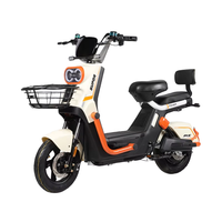 Vélo électrique intelligent 500W en gros de Chine, longue autonomie, batterie amovible, pour adultes, avec cadre en acier 60V