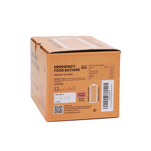 Bánh quy đậu phộng năng lượng cao Bánh quy sinh tồn hương vị đậu phộng kết cấu cứng vị ngọt và mặn đóng gói trong túi - Product Image 6