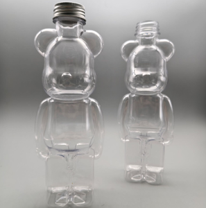 Botella Ovalada <span class=keywords><strong>de</strong></span> PET <span class=keywords><strong>de</strong></span> 700 ml SY Little Bear <span class=keywords><strong>con</strong></span> Pulverizador y Diseño Serigrafiado para Champú y Loción - Product Image 3