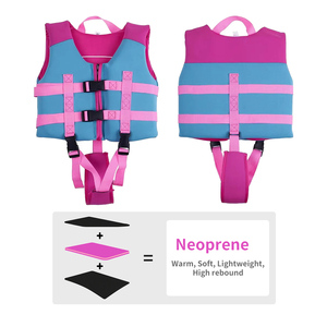 Tùy Chỉnh Trẻ Em Nổi Vest Phù Hợp Với Bơi Nổi Hỗ Trợ Trẻ Em Bơi An Toàn Vest Sbr Neoprene Cuộc Sống Áo Khoác - Product Image 2