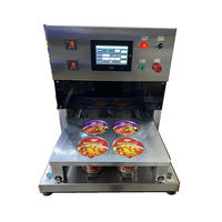 Vente chaude En Acier Inoxydable Automatique Feuille D'aluminium Machine D'étanchéité Tasse Scellant pour Emballage Alimentaire pour Film et Papier Matériaux