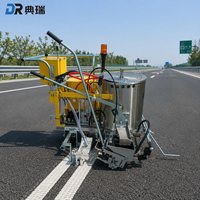 Vibrateur électrique de marquage routier en promotion avec système de vibration intelligent pour marquage routier droit et ondulé