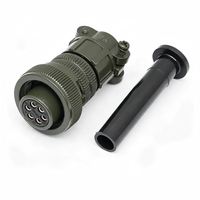 Connecteur circulaire MIL DTL 5015 MS 3106A14S 6, MS3108A14S 6, MS3102A14S 6, fiche et prise aviation 6 broches