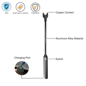 ไม้ต้อนสัตว์ไฟฟ้า กันน้ำ ปลอดภัย ชาร์จไฟได้ สำหรับวัว สุนัข หมู แกะ ปศุสัตว์ในฟาร์มและทุ่งหญ้า - Product Image 3