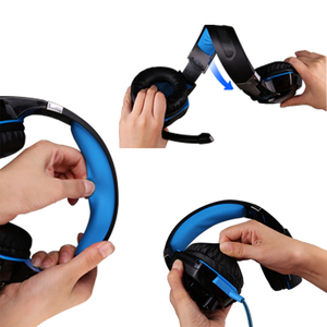 <span class=keywords><strong>Casque</strong></span> de jeu filaire G2000 avec logo personnalisé, son surround USB 7.1, haut-parleur 50 mm, LED RGB, micro ENC, vente en gros OEM B2B - Product Image 4