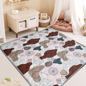 Alfombrilla para el hogar, alfombrilla de juego para bebé, para Corralito, de algodón, lavable, portátil, para <span class=keywords><strong>suelo</strong></span> infantil, Tapis De Jeu, rompecabezas - Product Image 5