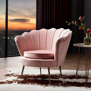 Sofá Moderno de Lujo para Sala de Estar, Sillones Reclinables en <span class=keywords><strong>Rosa</strong></span>, Azul, Gris y Amarillo; Sofás Cómodos para Apartamentos, Hoteles y Dormitorios - Product Image 6