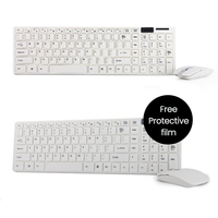 Meilleure vente ultra mince pavé numérique mini clavier sans fil pour la boîte de tv