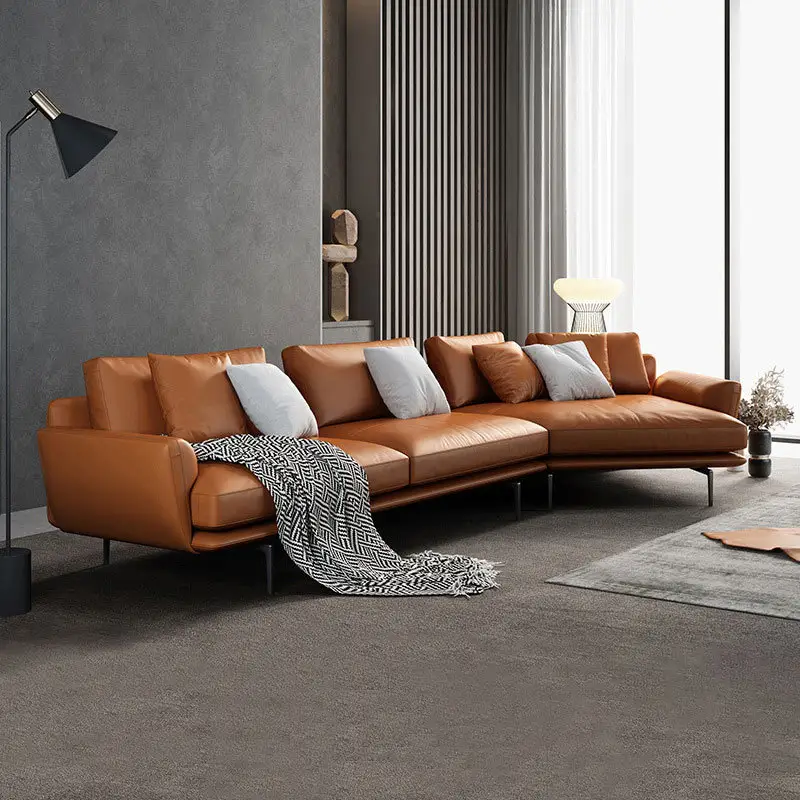 Conjunto de sofás modernos de cuero para sala de estar, ULT-TYS05, sala de estar, sala de estar, sofá Seccional de lujo
