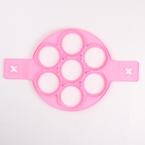 Nhà Bếp Nấu Ăn công cụ nướng bánh không dính bánh khuôn trứng Vòng khay Silicone chiên trứng khuôn - Product Image 1