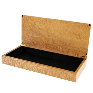 Factory Wholesale Luxury Wooden Gift Box High Gloss Piano Paint Wood Ramadan Box For Chocolate Candy Packaging