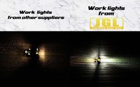 48W Square LED Work Light Accessoires de voiture 4800Lm Truck Light Flood Work Light