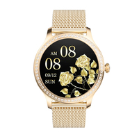 Reloj Inteligente LW105 para Mujer, de Acero Inoxidable, con Pantalla AMOLED, Monitor de Sueño, Resistente al Agua IP68, Batería de Larga Duración - Nueva Llegada
