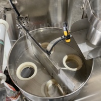 Machine d'emballage verticale automatique HNOC pour sachets de sel granulaire à trois soudures latérales