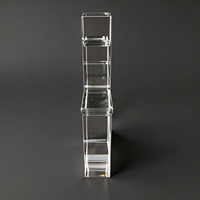 Neelpure 186318 - Placa de Cristal con Mapa de Texas, Diseño Creativo Único, para Oficina, Regalos Empresariales