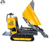 Fullwin Lifting Mini Dumper Mini Truck 400kg 500 kg Crawler Mini Dumper für Farm Used