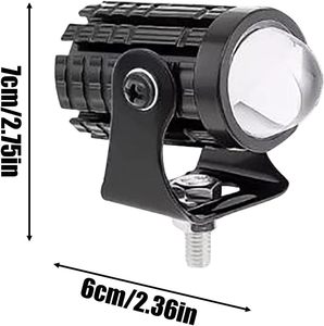 12V Led Motorcycle Headlight <b>Spotlight</b> <b>Mini</b> Driving Lights Flash for Motorcycle Fog Lights Led - Product Image 3