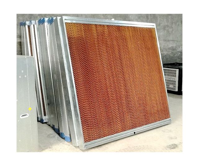 Brown Cellulose Water Cooling Wall/evaporative Cooling Pad for Greenhouses and Poultry Farms