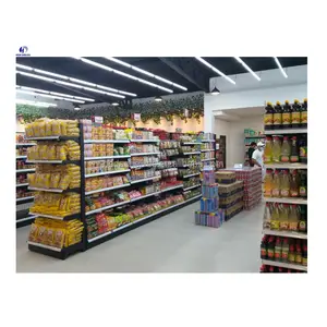 China Commercial Retail Gondola Shop Display Shelving Shop Example Rack Display For Shop